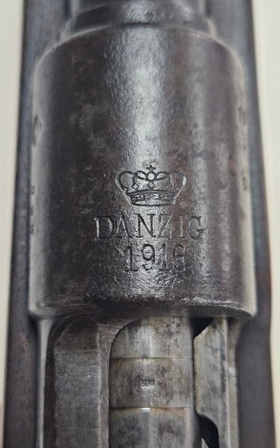 HERMANN WEIHRAUCH REVOLVER 98 SPANDAU 1916 MAUSER 8MM MAUSER - Image 4 of 8