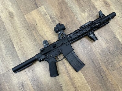 SHIELD ARMS TRIJICON MRO AR BCM SAO-15 DD SIGHTS LIGHT 300 aac - Image 1 of 6