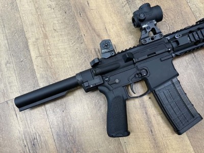 SHIELD ARMS TRIJICON MRO AR BCM SAO-15 DD SIGHTS LIGHT 300 aac - Image 2 of 6