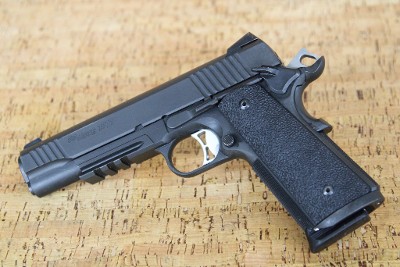 SIG SAUER 1911 TACOPS FULL SIZE RAIL .45 ACP - Image 11 of 15