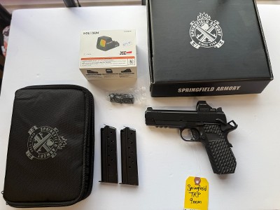 SPRINGFIELD ARMORY 1911 TRP AOS 9MM LUGER (9x19 PARA) - Image 1 of 9