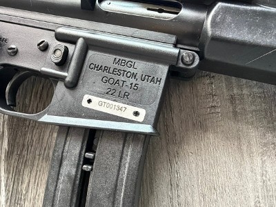 MOUNTAIN BILLY GUN LAB GOAT-15 .22 LR - Image 8 of 8