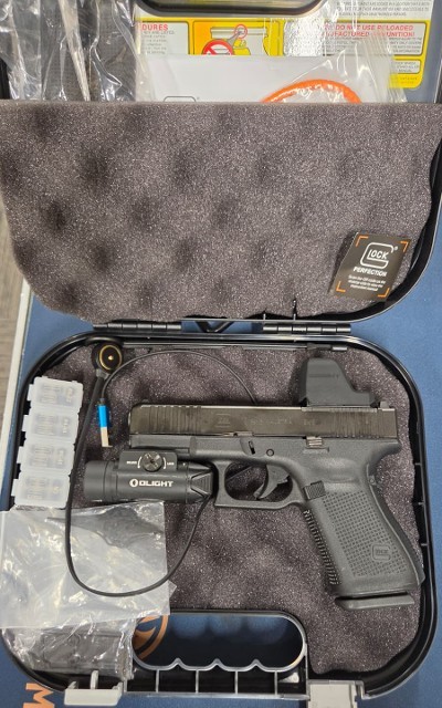 GLOCK G19 GEN 5 MOS (AU) 9MM LUGER (9X19 PARA) - Image 1 of 3