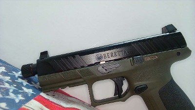 BERETTA APX A1 TAC 9MM BLK/OD JAXA1F921TAC 9MM LUGER (9x19 PARA) - Image 9 of 9