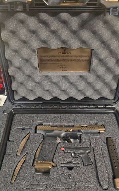 Canik TTI Combat 9MM LUGER (9X19 PARA) - Image 1 of 3