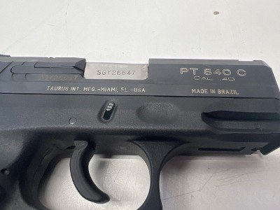 TAURUS PT840C 40 Smith & Wesson - Image 10 of 12
