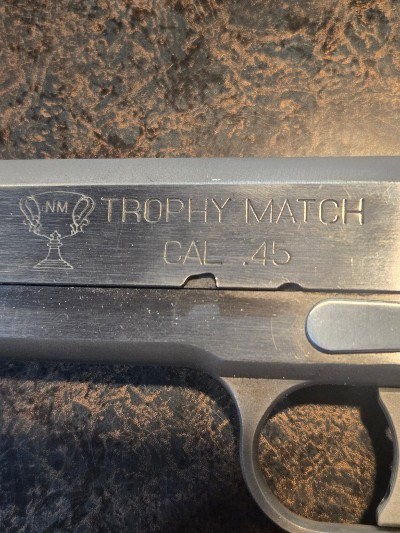 SPRINGFIELD ARMORY Custom 1911 TROPHY MATCH .45 ACP - Image 3 of 6