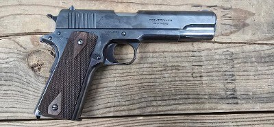 COLT Colt 1911 Government, Made In 1916, .45ACP, Semi-Auto, Blued Finish, 5" barrel, Original Box w/ Paperwork, 2 Original Magazines, 1 Extra Mag - Image 1 of 1