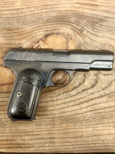COLT Colt Model 1903, .32 ACP, 3.75" Barrel, Classic Pocket Pistol, 1 Magazine, Highly Collectible Early Colt Unknown - Image 2 of 2