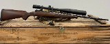 WINCHESTER Winchester model 70 270 WSM bolt action rifle blued 24" w/ scope .270 WIN - Image 1 of 2