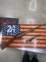 LONG BRANCH Long Branch NO4 MK1 303 British, 22" Barrel bolt action rifle with sporterized stock, reblued receiver Unknown - Image 1 of 2