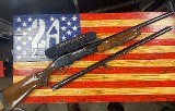 REMINGTON Remington 870 Wingmaster, Blued, 12 guage, gold trigger, 19.5" Barrel, comes w/ 28.5" hunting barrel, 2 - 7x 33 Leupold Optic, hig - Image 1 of 1