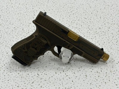 GLOCK G19 GEN 3 TRUMP 9MM LUGER (9x19 PARA) - Image 5 of 8