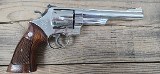 SMITH & WESSON Smith & Wesson Model 29, .44 Magnum, 6.5" Barrel, Nickel Finish, OEM Case, Gun Bag, Original Cleaning Kit, Original Paperwork, - Image 1 of 1