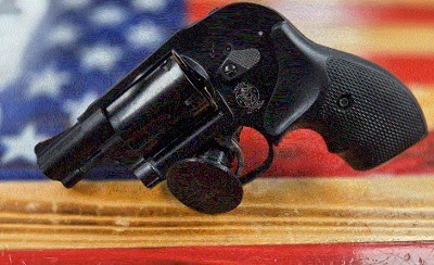 SMITH & WESSON Smith & Wesson Model 438, Double Action Revolver, 38 Special, 1.3", Black. .38 SPL - Image 1 of 1