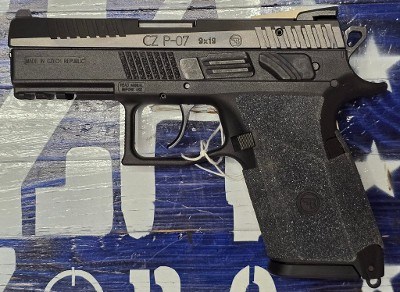 CZ CZ P-07, 9mm, Semi-Auto Handgun, 3.75" Barrel, Black 9MM LUGER (9x19 PARA) - Image 1 of 2
