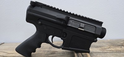 OMEGA ARMS Mega Arms MA-TEN, Lower Reciever, Includes Mega Arms Upper, Charging Handle, Pistol Grip, Mil-spec Trigger Black Unknown - Image 2 of 3