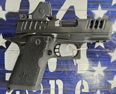 STACCATO STACCATO HD C3.6, TRIJICON RMR HD 3.25, SEMI AUTO, BLACK, 3.6", OEM BAG Unknown - Image 1 of 2