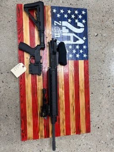 AMMO INC. AMMO BROTHERS, DEFCON-15 RECEIVER, MULTI, BLACK , 1 ACOG OPTIC, 1 YMH UPPER RECEIVER, 20" BARREL Unknown - Image 1 of 2