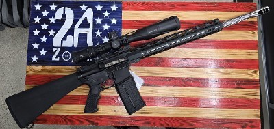 AERO PRECISION Aero Precision, m16a4, long gun, semi auto, black, 20" Barrel, 5.56,Arken Optics 4-16 optic, Heavy weight precision barrel, muzz - Image 2 of 2