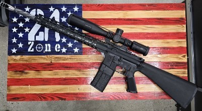 AERO PRECISION Aero Precision, m16a4, long gun, semi auto, black, 20" Barrel, 5.56,Arken Optics 4-16 optic, Heavy weight precision barrel, muzz - Image 1 of 2