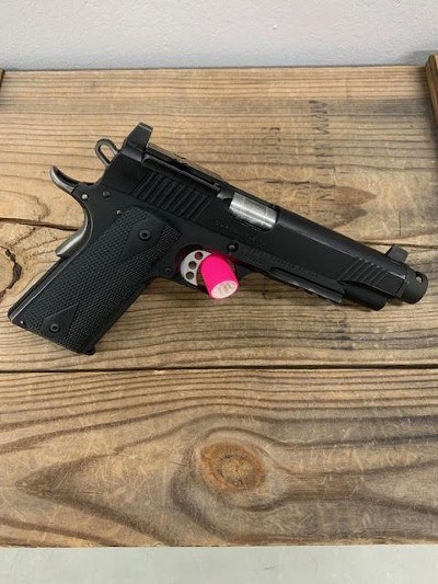 KIMBER Kimber, Custom TLE/RL II, .45 ACP, Semi Auto, 5", Black, RMR Optic Cut, Comp Bushing, OEM Bushing .45 ACP - Image 1 of 2