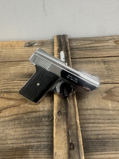 DAVIS INDUSTRIES Davis P-380, .380 ACP, 2.8" Barrel, Black Polymer Grips, Chrome, 1x 8 Round Magazine, OEM box .380 ACP - Image 1 of 2