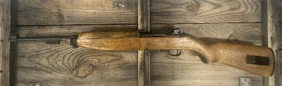 IBM IBM Corp US ARMY M1 Carbine WW2 WWII USGI .30 Carbine 10-43, Wood Stock, 1x 5 Round Magazine, 1x 10 Round Magazine, 18" Barrel Unknown - Image 2 of 2
