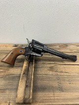 RUGER Ruger Blackhawk, .357cal, 6.5" Barrel, 6 Rounds, Blued, Wood Grips, Soft Sidekick Holster Unknown - Image 2 of 2