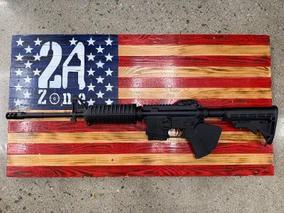 SIG SAUER Sig Sauer SigM400, Black, 5.56, 16" Barrel, Featureless, Semi-Auto, Iron Sights, 1 10 Round Magazine, No Lock, No Case 5.56 NATO / .223 - Image 1 of 2