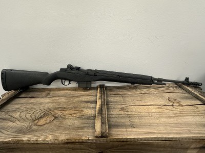 SPRINGFIELD ARMORY SPRINGFIELD ARMORY M1A 22" 308WIN black Synthetic stock, (4) Magazines, Generic Hardcase .308 WIN - Image 1 of 2