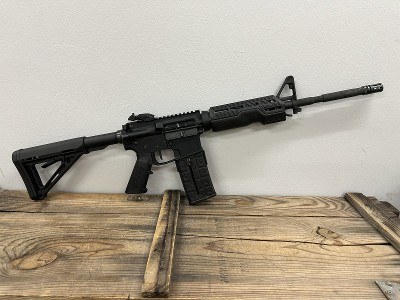 APF APF ARMORY APF-15 556 16" RIFLE Compmag, Black Hardcase, (2) Mags Unknown - Image 1 of 2