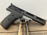 SMITH & WESSON Smith & Wesson 22A-1, .22 Long Rifle, 5.5" Barrel, 10+1 Capacity, Black, Rubber Grip Unknown - Image 1 of 2