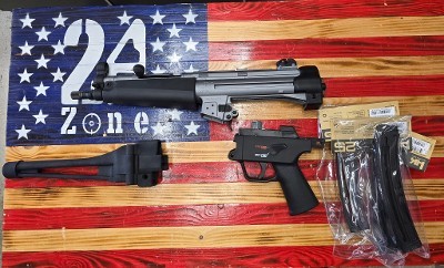 HECKLER & KOCH Heckler & Koch MP5 22lr Pistol, Silver 8.9" .22 LR - Image 1 of 2