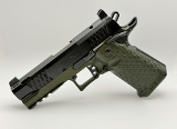 JACOB GREY FIREARMS TWC HEX DS ROSE GOLD BARREL OPTIC READY WITH NIGHT SIGHTS (BLACK/DUTY GREEN) 9MM LUGER (9x19 PARA) - Image 2 of 3