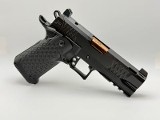 JACOB GREY FIREARMS TWC HEXPISTOL Ported Barrel and Slide - MIDNIGHT BLACK, Rose Gold Barrel, 2 - Magazines 9MM LUGER (9x19 PARA) - Image 1 of 3