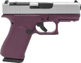 GLOCK G43X MOS (SCT CUSTOM) [BLACK CHERRY SILVER] 9MM LUGER (9x19 PARA) - Image 1 of 2