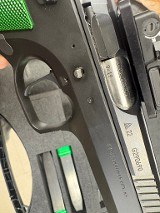 CZ TS2 RACING GREEN 9MM LUGER (9x19 PARA) - Image 7 of 7