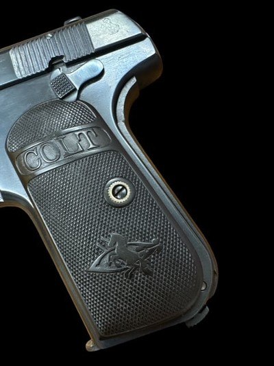 COLT M1908 Pocket Hammerless .32 RIMFIRE - Image 5 of 8
