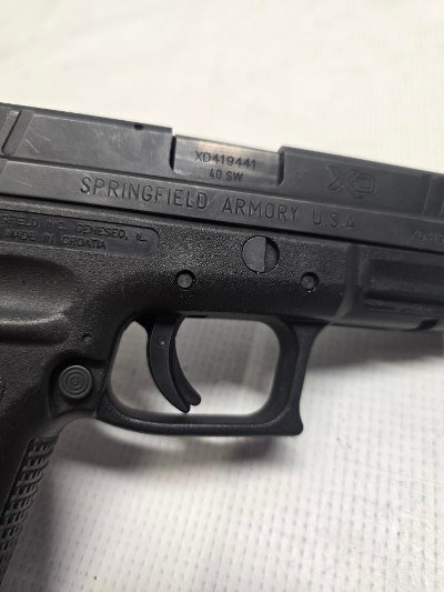 SPRINGFIELD ARMORY XD-40 TACTICAL 40 Smith & Wesson - Image 9 of 12