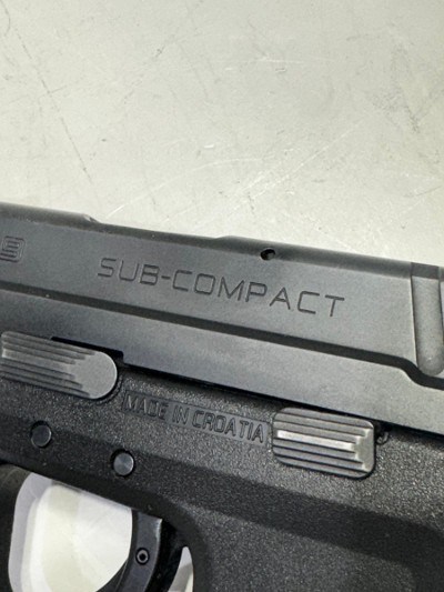 SPRINGFIELD ARMORY XD-9 SUB COMPACT MOD.2 9MM LUGER (9x19 PARA) - Image 5 of 7