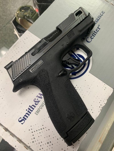 SMITH & WESSON PERFORMANCE CENTER SHIELD X CARRY COMP 9MM LUGER (9x19 PARA) - Image 4 of 6