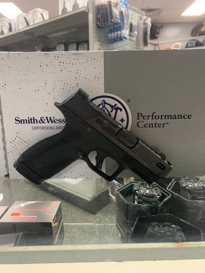 SMITH & WESSON PERFORMANCE CENTER SHIELD X CARRY COMP 9MM LUGER (9x19 PARA) - Image 1 of 6