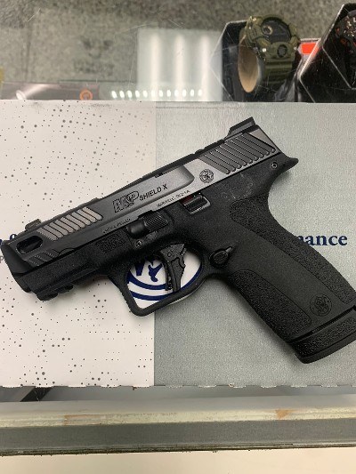 SMITH & WESSON PERFORMANCE CENTER SHIELD X CARRY COMP 9MM LUGER (9x19 PARA) - Image 3 of 6