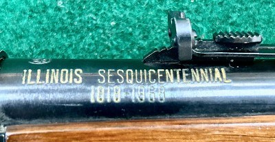 WINCHESTER Model 94 Illinois Sesquicentennial Commemorative Lever Action Carbine.30-30 WIN - Image 4 of 8