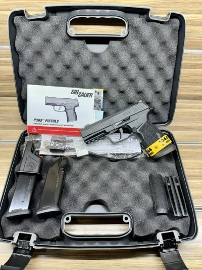 SIG SAUER P365 9MM LUGER (9x19 PARA) - Image 1 of 6
