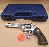 COLT PYTHON 2020 STAINLESS6" BARREL .38 SPECIAL/.357 MAGNUM - Image 1 of 2
