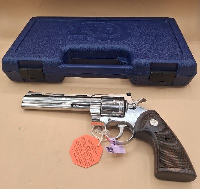 COLT PYTHON 2020 STAINLESS6" BARREL .38 SPECIAL/.357 MAGNUM - Image 1 of 2