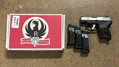 RUGER LCP MAX 75TH ANNIVERSARY .380 ACP - Image 1 of 6