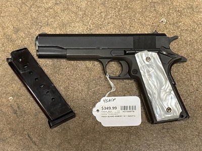 ROCK ISLAND ARMORY M1911-A1 45 ACP (45 Auto) - Image 1 of 8